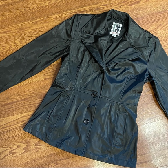 Vintage Jackets & Blazers - Vintage 90’s Y2K Blazer Jacket Trench Coat